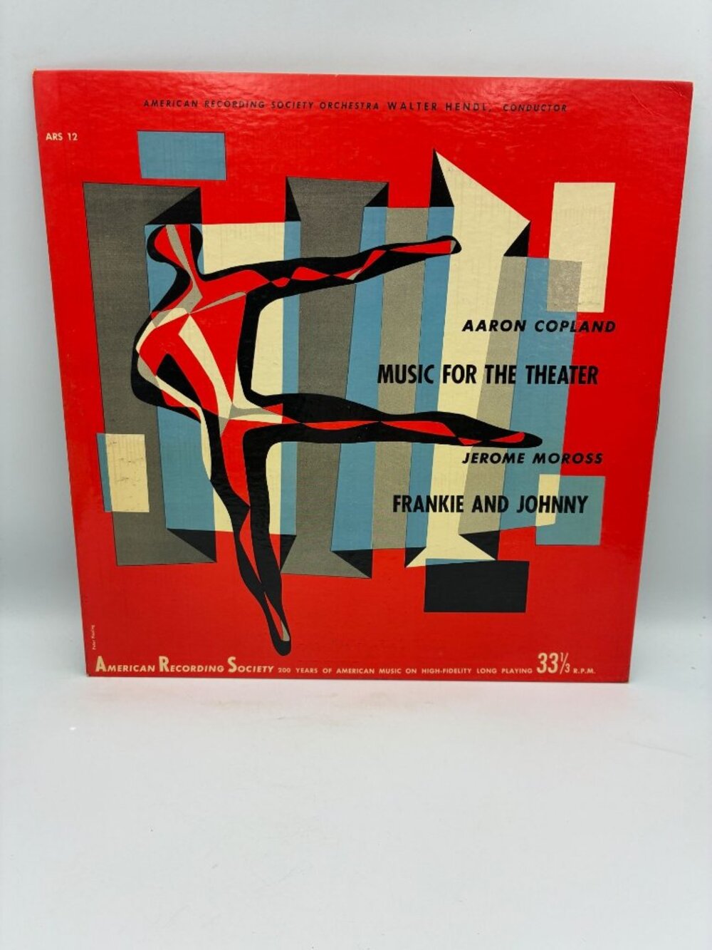 Aaron Copland Music For The Theater Jerome Moross Frankie & Johnny LP 33 1/3 RPM